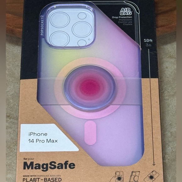 🌷Popsocket Aura Magsafe 14 Pro Max IPhone Phone Case - Picture 3 of 4